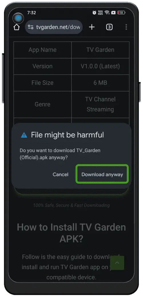 Download DCTV App